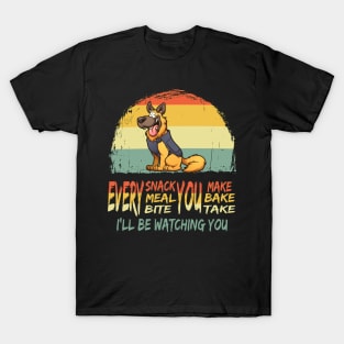 Every Snack You Make... I 'll Be Watching You Vintage T-Shirt